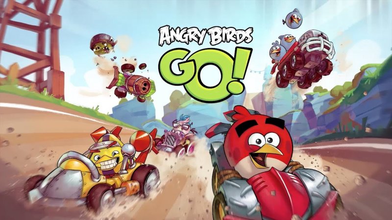 Youtube video - Angry Birds Go - Свиньи и птицы в гоночных баталиях - angry birds, app store, google play, youtube, игры